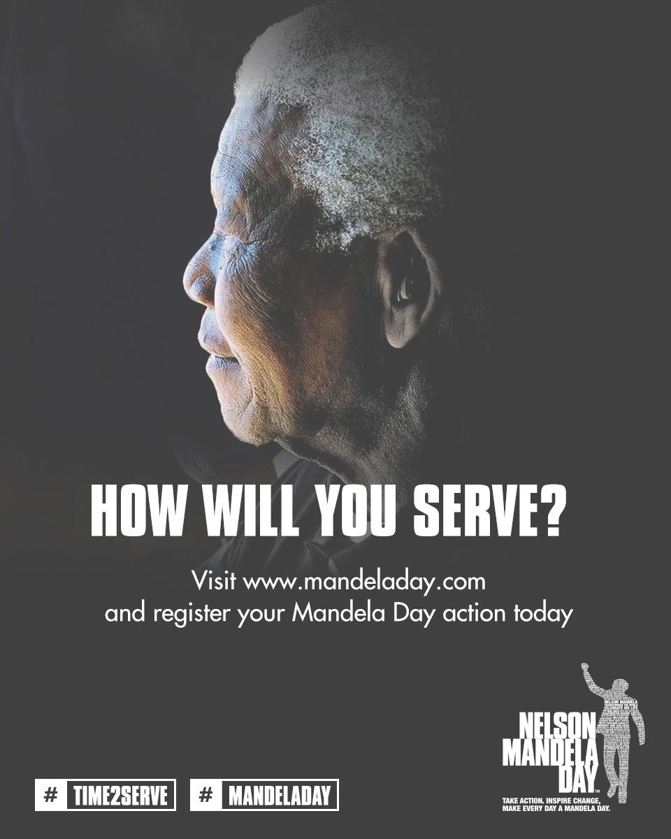 NelsonMandela's tweet photo. Each day is an opportunity to change our world for the better. Take Action,Inspire Change now #MandelaDay #Time2Serve http://t.co/2w4Q4J5OWE