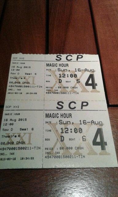 Hari ini nonton #MagicHourTheMovie yuhu! <a href="/michelleziu/">michelle ziudith w</a> <a href="/dimsanggara/">dimas anggara</a> <a href="/tisatspinkluv/">Tisa TS</a> <a href="/AnisaRahma_Adi/">Anisa Rahma Adi</a> <a href="/MagicHourID/">Magic Hour Official</a>