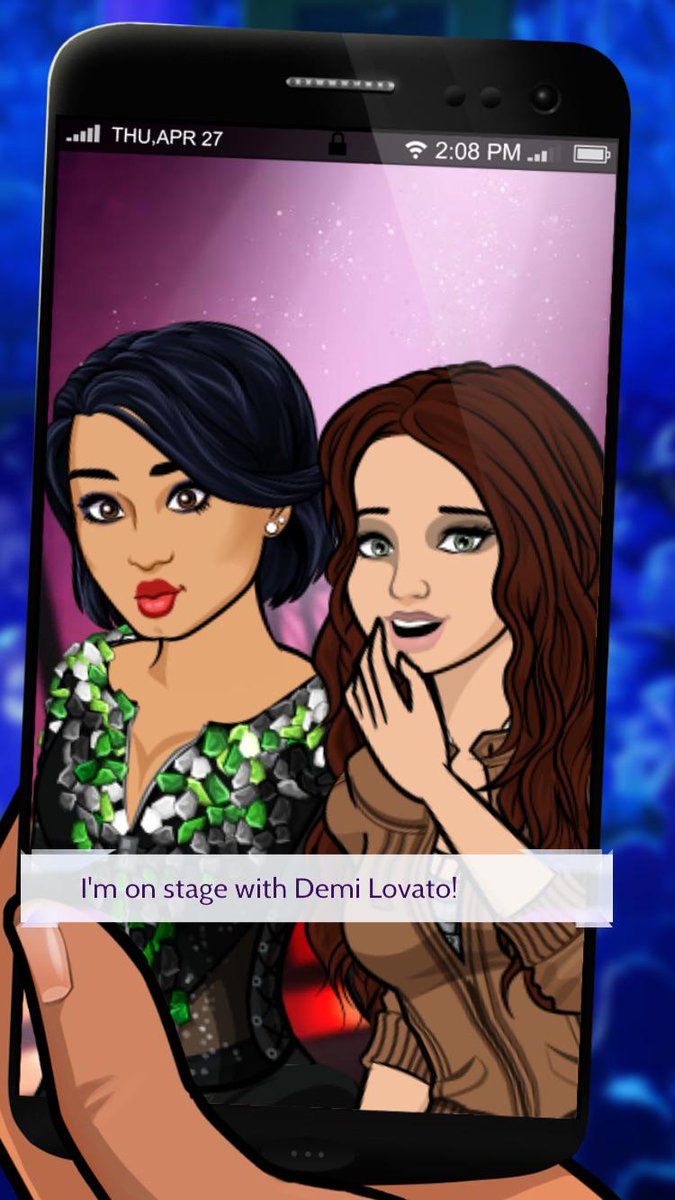 JKSutherland's tweet photo. I got a photo on stage with Demi Lovato! #episode #demipathtofame http://t.co/nt92cvvOOT http://t.co/7ycqR59mHz