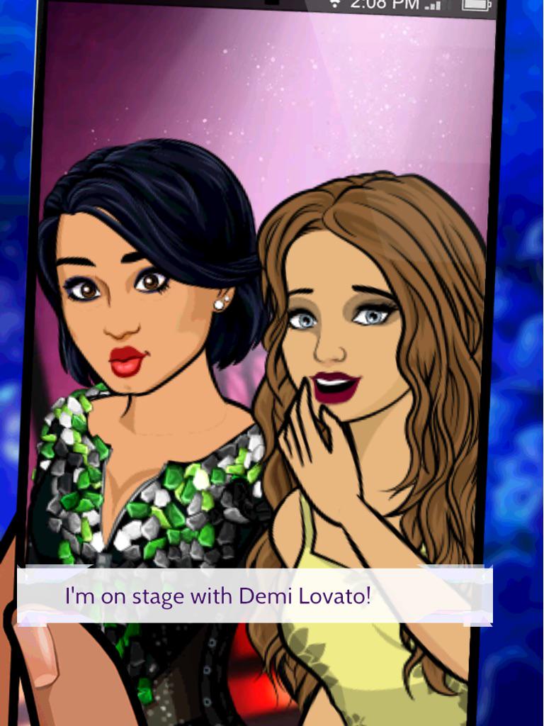 I got a photo on stage with Demi Lovato! #episode #demipathtofame lol  bit.ly/GetEpisode