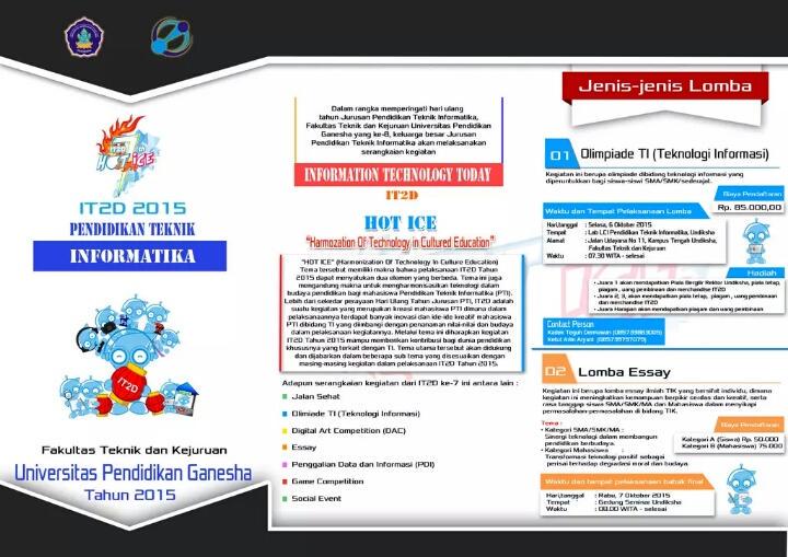 <a href="/IT2D_pti/">IT2D - PTI #Undiksha</a> <a href="/undiksha/">UNDIKSHA</a> Coming Soon!!! #IT2DSeventh (Information Technology Today) 2015. | info : <a href="/rosree_istacy/">iis</a>