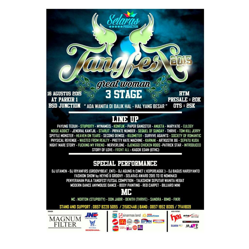 Hallo! Setelah sekian lama bertapa, akhirnya kita on stage lagi! Silahkan mampir ke event keren ini. Hari ini, 19.00!