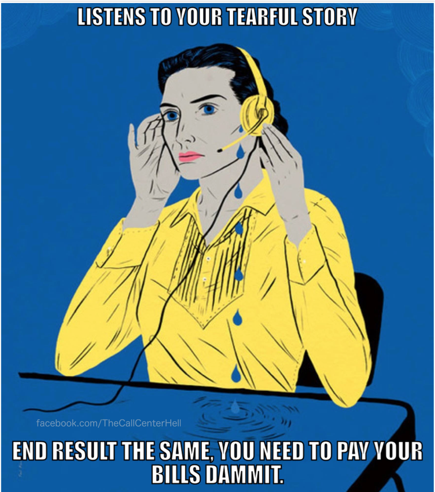 Call_CenterHell's tweet photo. UGH!!!    #DONTCRY   #callcenter http://t.co/jFaQJMaOjN