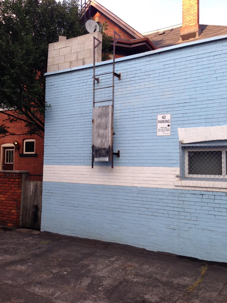 When you walk by a building and wanna hit the ladder stall so bad