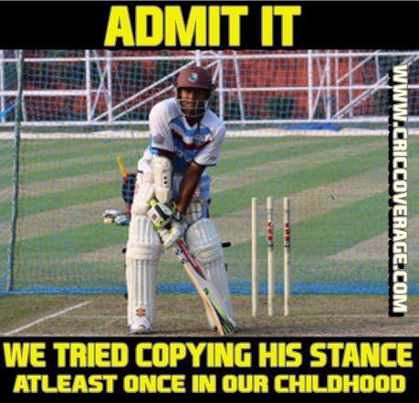 I Tried many tymes.. Happy birthday Shivnarine Chanderpaul... 