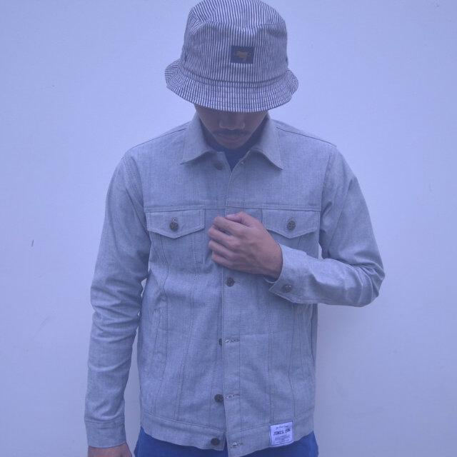 javajonescloth's tweet image. jaket jeans grey by jones size S M L XL idr 230.000Ready @ShoesDamn @CmenOtw @sneakers_msgr @jejualsepatu
