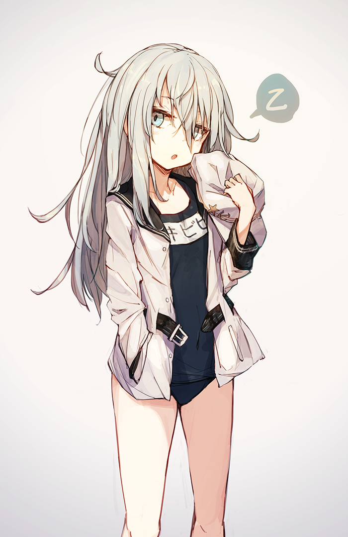 響(艦これ) ,ヴェールヌイ 「夏コミおつかれさまでした 」|柏井（カシイ）のイラスト
