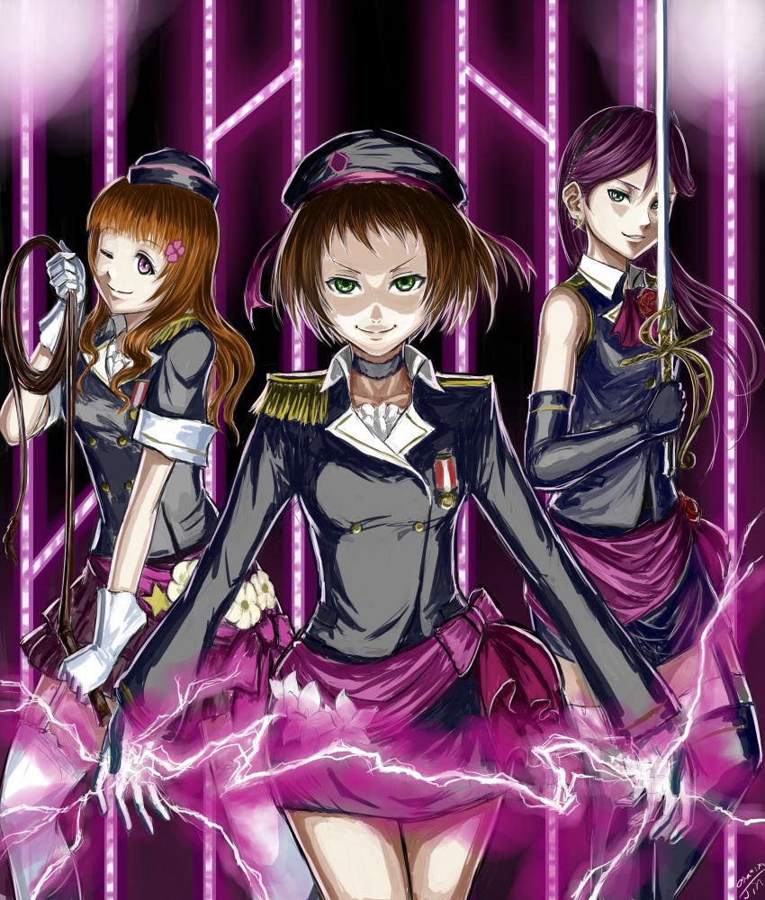 雄河宮ジン Jin Ogamiya スクールアイドルファンタジー A Rise ラブライブ 綺羅ツバサ 優木あんじゅ 統堂英玲奈 イラスト Http T Co Bg7ffomse0