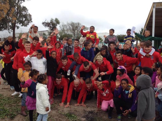 Touch rugby with the locals #tour