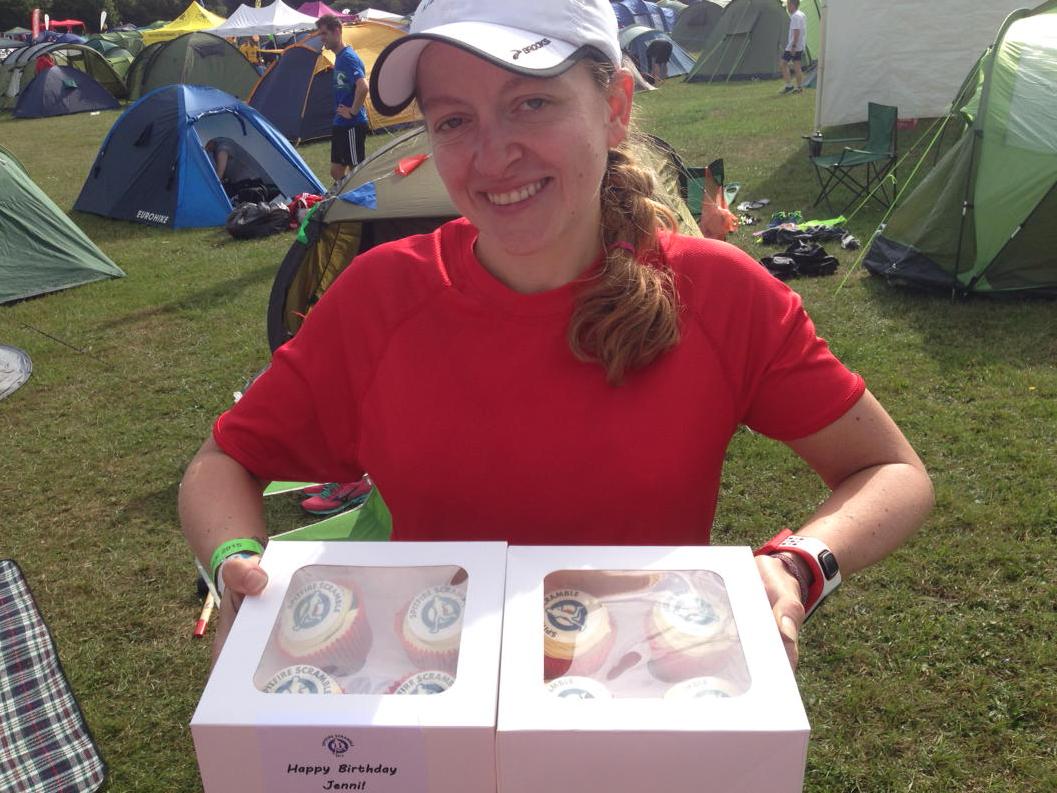 _jen_mo's tweet photo. Breakfast: Birthday Cupcakes mmmmm Thank you so much @spitscramble #letsgetscrambled #ukrunchat http://t.co/H7HAh2Isuj