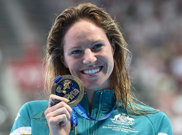 #finakazan2015 FACT:
<a href="/emcbomb/">Emily Seebohm</a> took 3 GOLDs (4X100 FR,100m BA,200m BA) and BRONZE in 4x100 Med. Rel #swimming for AUS