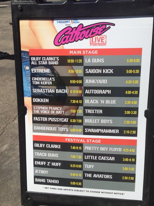 The line up.. It's so HOT out here!!! http://t.co/unO4q4RatS<a href="/tag/inlove"class="tags"><span>#inlove</span></a>
