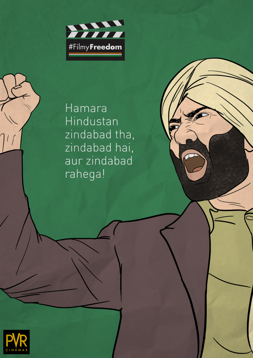 _PVRCinemas's tweet photo. Patriotism for the win #FTW #FilmyFreedom #HappyIndependenceDay http://t.co/Gr7oPX8Wx1