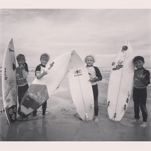 This is epic! In the water now we have two 6 year olds &amp; two 8 year olds in the U12 #GromSearch. #TheFutureIsFrothing