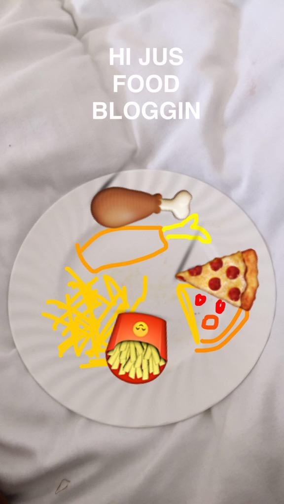 Taking beautiful brunch photos on snapchat: frouu