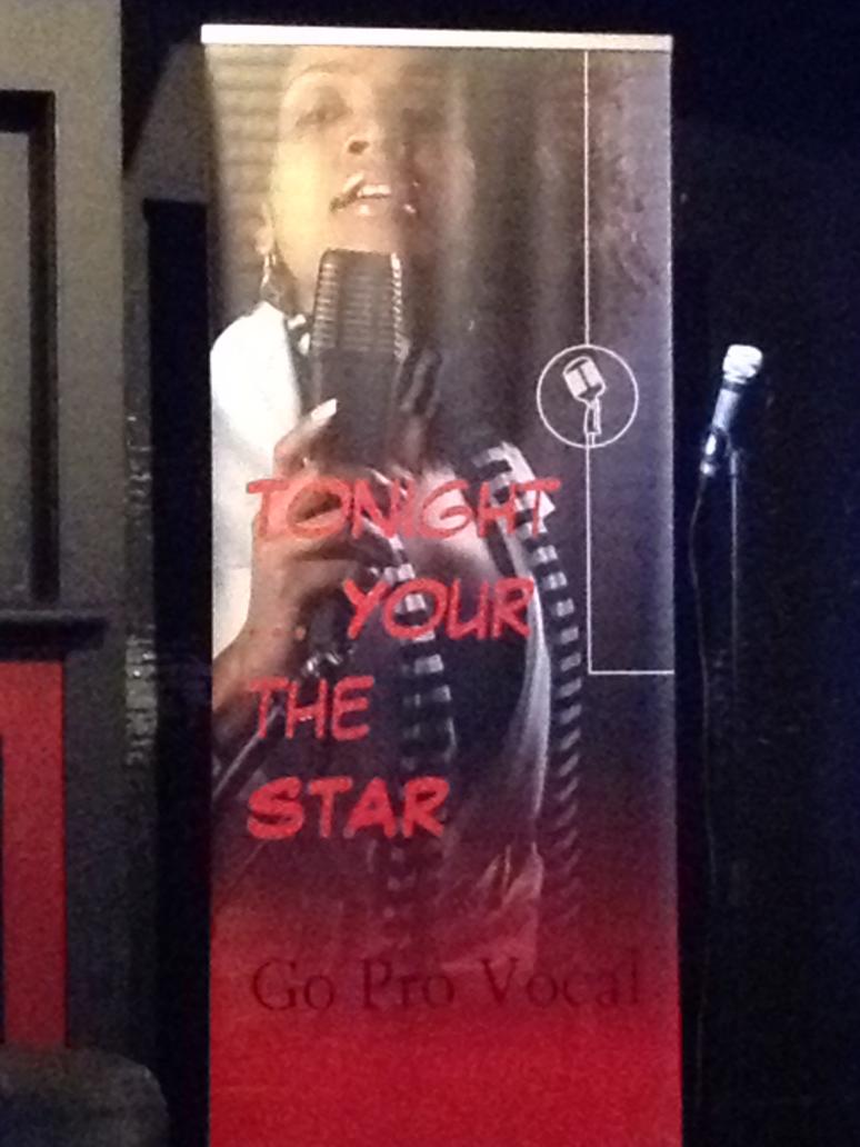 Coney21's tweet photo. Karaoke sign at the pub downstairs from Mantra - why we need to improve education. #acode_ltli http://t.co/FANrO73qpO