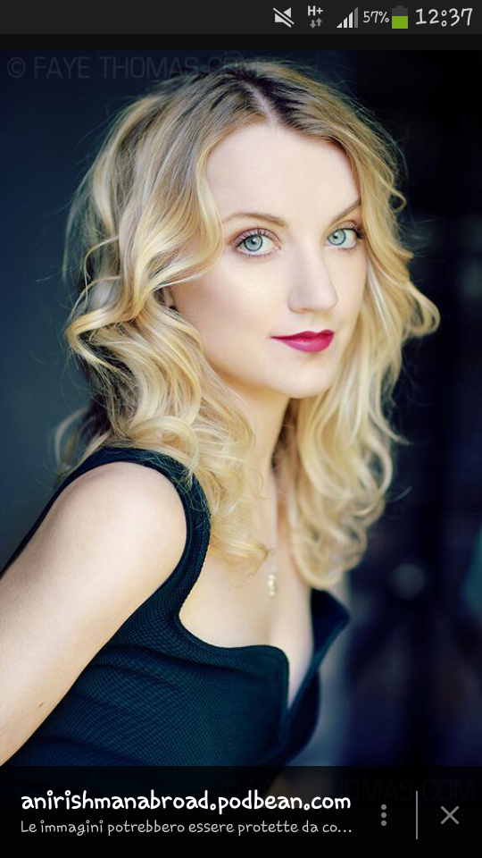 Happy birthday to the beautiful Evanna Lynch  