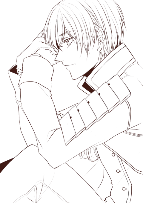 お言葉にあまえて線画ぽいぽい。塗ってくれる方は一言くださるとありがたいです。 