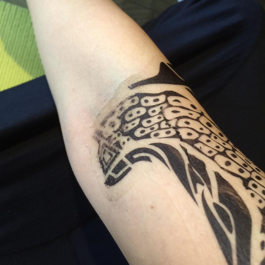 個人的 タトゥーシールの剥がし方まとめ Togetter