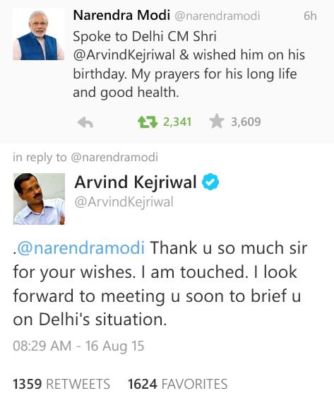 Abki baar Bharat sarkaar. Lets not divide each other in the name of Politics. Happy Birthday Arvind kejriwal 