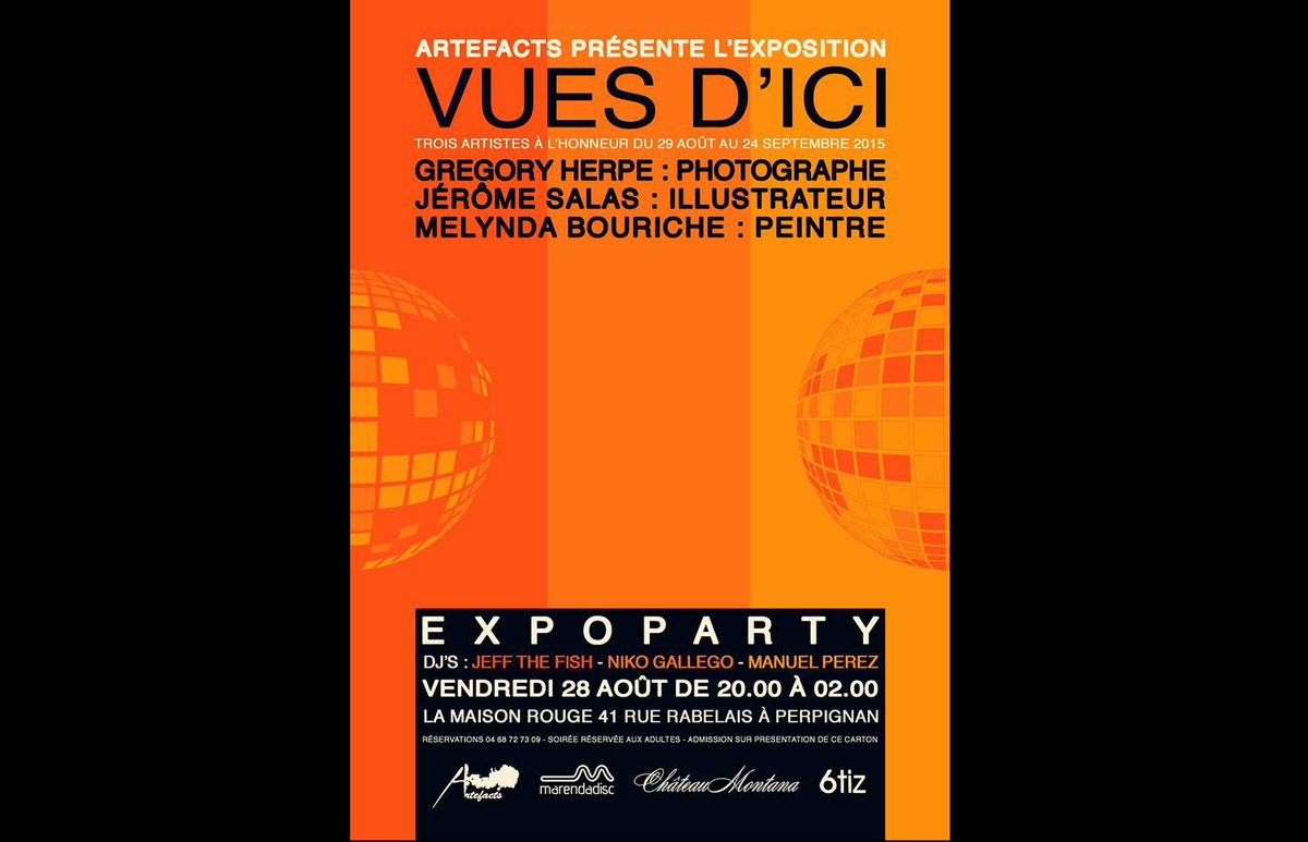 During <a href="/Visapourlimage/">Visapourlimage</a> you are welcome to my #photoexhibition at #LaMaisonRouge (front of the Couvent des Minimes)