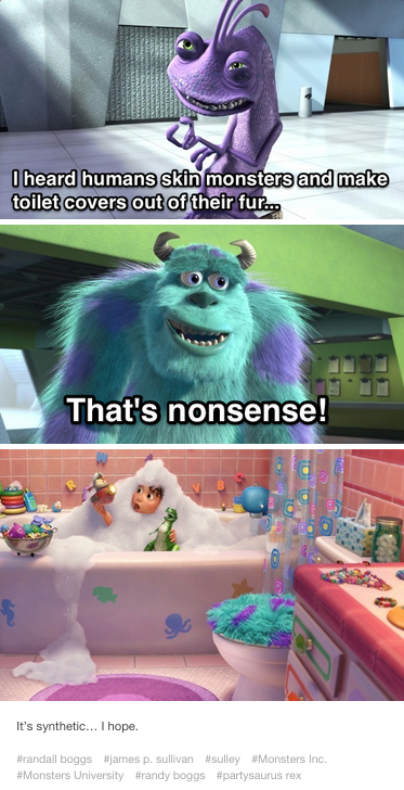 Has Sully from Monsters Inc been turned into a toilet seat cover?  http://t.co/A7qtcD6piT via @radiotimes