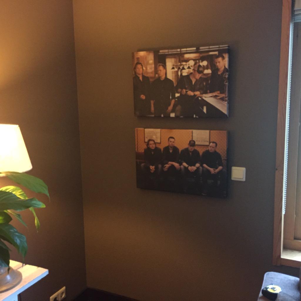 Een nieuw begin. Kamer opnieuw inrichten. De jongens hebben een prominent plekje <a href="/taneytownband/">Taneytown</a>