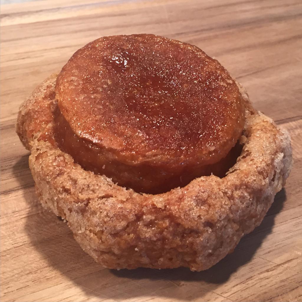 DKA from <a href="/DominiqueAnsel/">Dominique Ansel</a> Kitchen!  SO GOOD. If you love sweet croissants get one!  #desserts #DominiqueAnsel