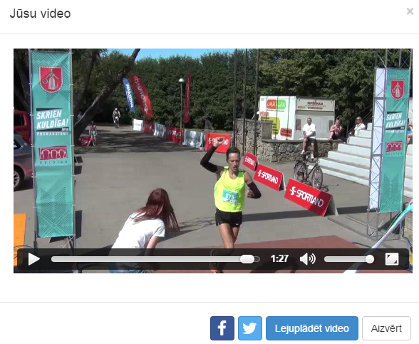 SeeMyRun's tweet image. Kuldīgas @pusmaratons personalizētie video pieejami seemyrun.lv! @SkrienLatvija @KuldigaSports @kuldigasnovads