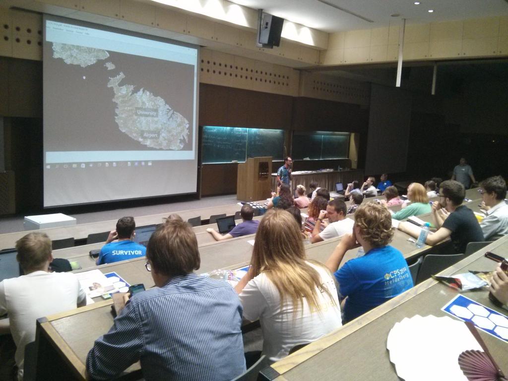 IAPS_physics's tweet photo. Norbert is reporting on ICPS 2016! Looking forward to seeing you in Malta! #icps2015 http://t.co/uHm39YdQuM