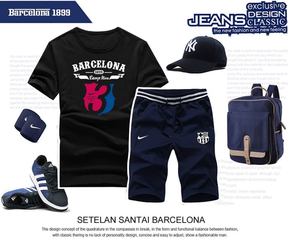 KiosSoccer's tweet photo. #KiosSoccer "Stelan Santai Barca" Bhn Terry Dor &amp; Cotton Combed,Hrga 185rb / setel CP 085763063588 Pin 231322D3 http://t.co/Z3yQxwNGQy