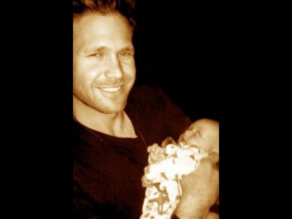 Holding my baby girl