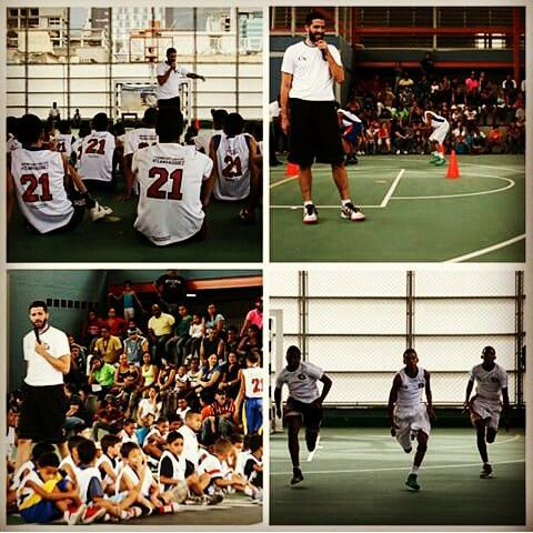 DavidOjeda_99's tweet photo. Participando en la Clinica de Greivis Vasquez 
#GV @greivisvasquez http://t.co/7CUb6oXOsS