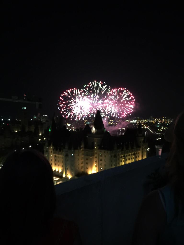 SES2015Ottawa's tweet photo. Check out those Greek fireworks from the hospitality suite terrace ! http://t.co/LG2etCMavh