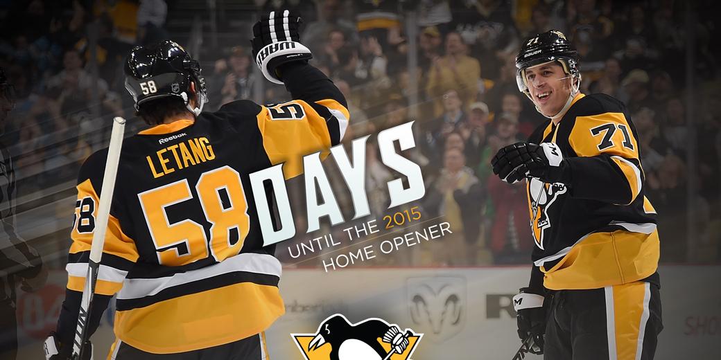 penguins's tweet photo. .@Letang_58 days until the #Pens home opener. http://t.co/ZCc3qHEOYe