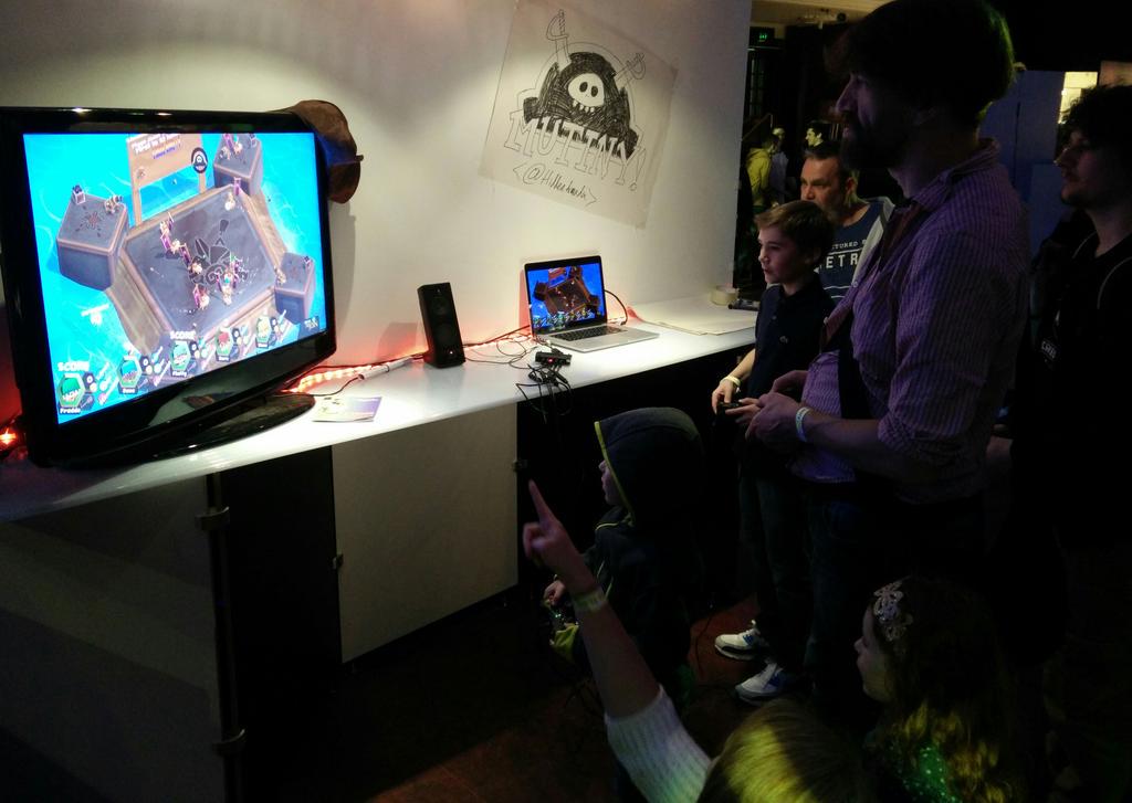 Last day for #Mutiny! At #dare2015 today! 2 more hours of pirate mayhem! :D