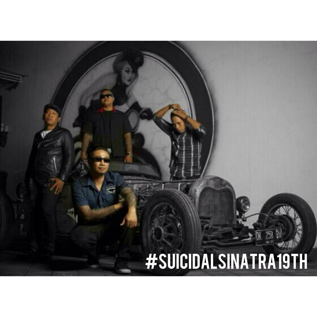 Selamat Hari Jadi yg ke 19 <a href="/SUISIN_OFFICIAL/">Suicidal Sinatra</a> makin klimis, makin manis, makin ritmis yeahhhh :))