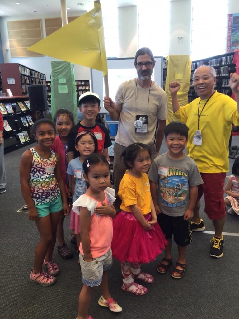 MeaganGilpin's tweet photo. @RHPLtweets And the winner is YELLOW! The yellow team is invited to celebrate their win Sat. @ 1 pm! #RichmondGreen http://t.co/rhbBJWJDOX