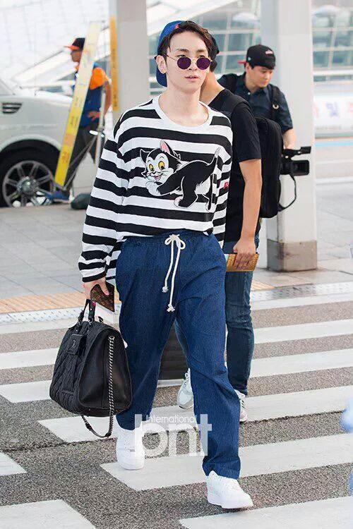 airport_fashion on Twitter: "[PRESS] 150815 Taemin, Onew & Key @ Incheon  Airport #SHINee #airportfashion http://t.co/SymBh7Vxxn" / Twitter