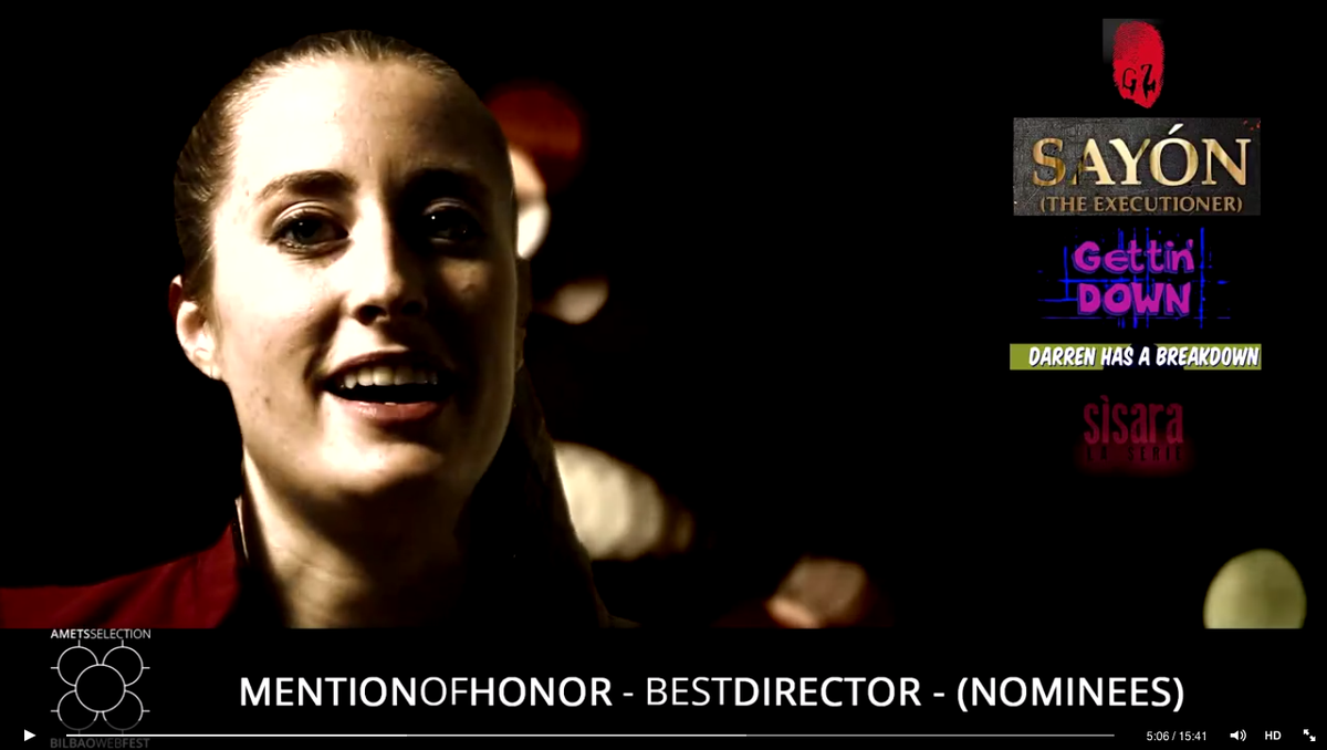 George Karja dir.of <a href="/SAYON_series/">SAYÓN TheExecutioner</a> nominated ★BEST DIRECTOR
#amets selection of @BilbaoWebFest
facebook.com/bilbaowebfest/…