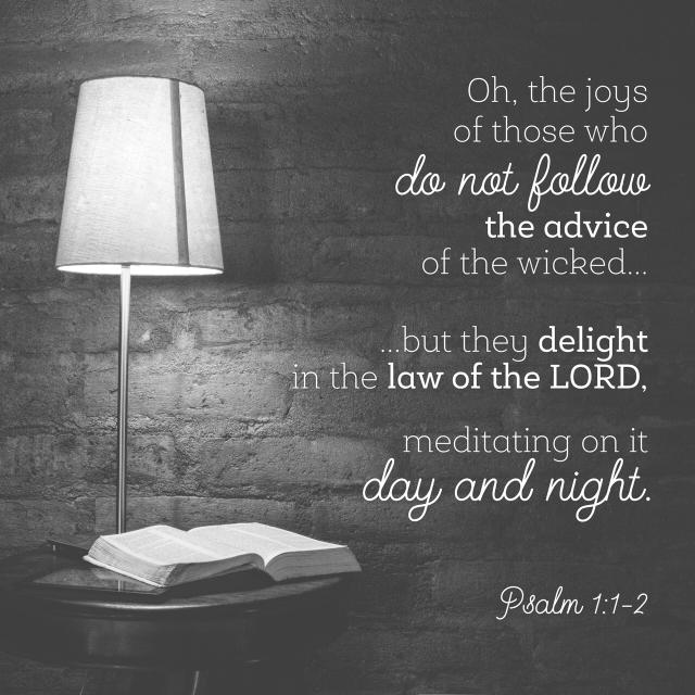 YouVersion's tweet photo. ...they delight in the law of the LORD,
meditating on it day and night.
https://t.co/nbOsVmcZnt http://t.co/ehMFlVwiHv