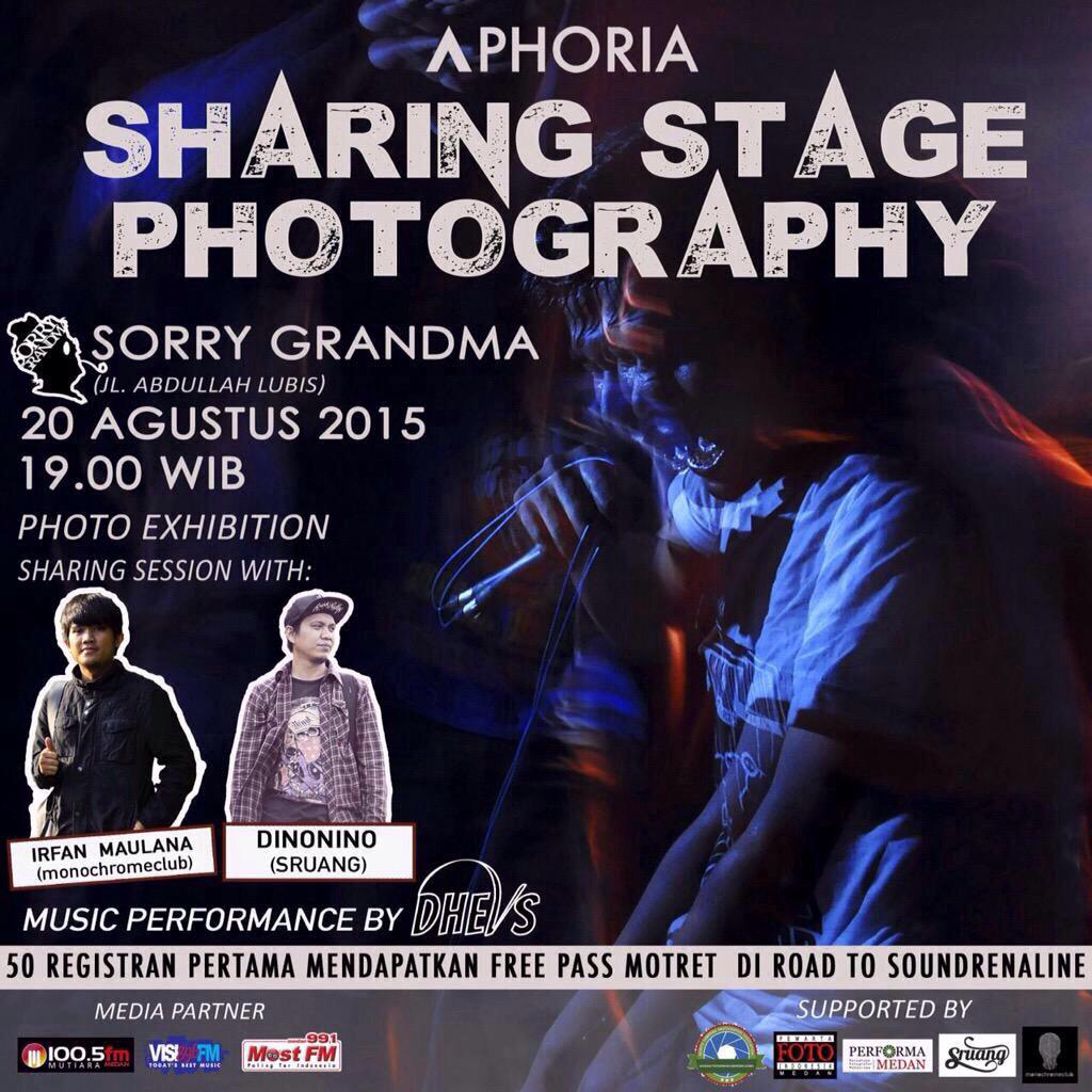 fakhriza061's tweet image. #goaheadpeople @AphoriaMedan kembali dgn #sharingstage \m/