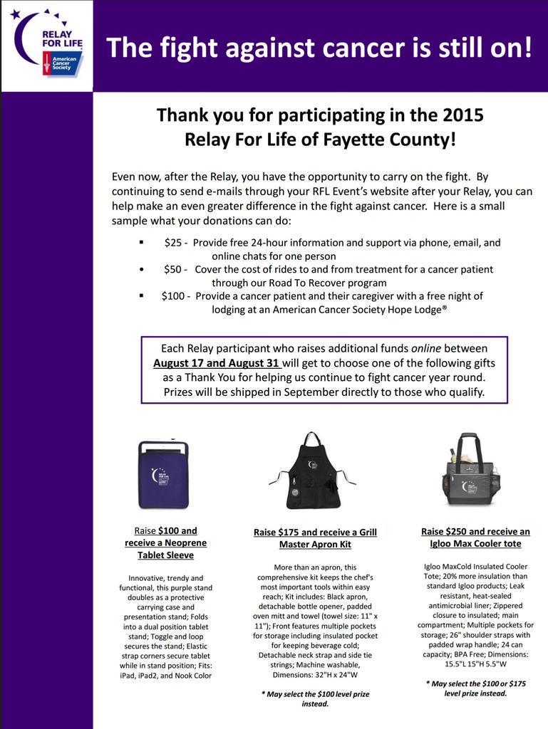 Check out the HOPE challenge and continue fundraising through August. #hopechallenge #everydollarcounts