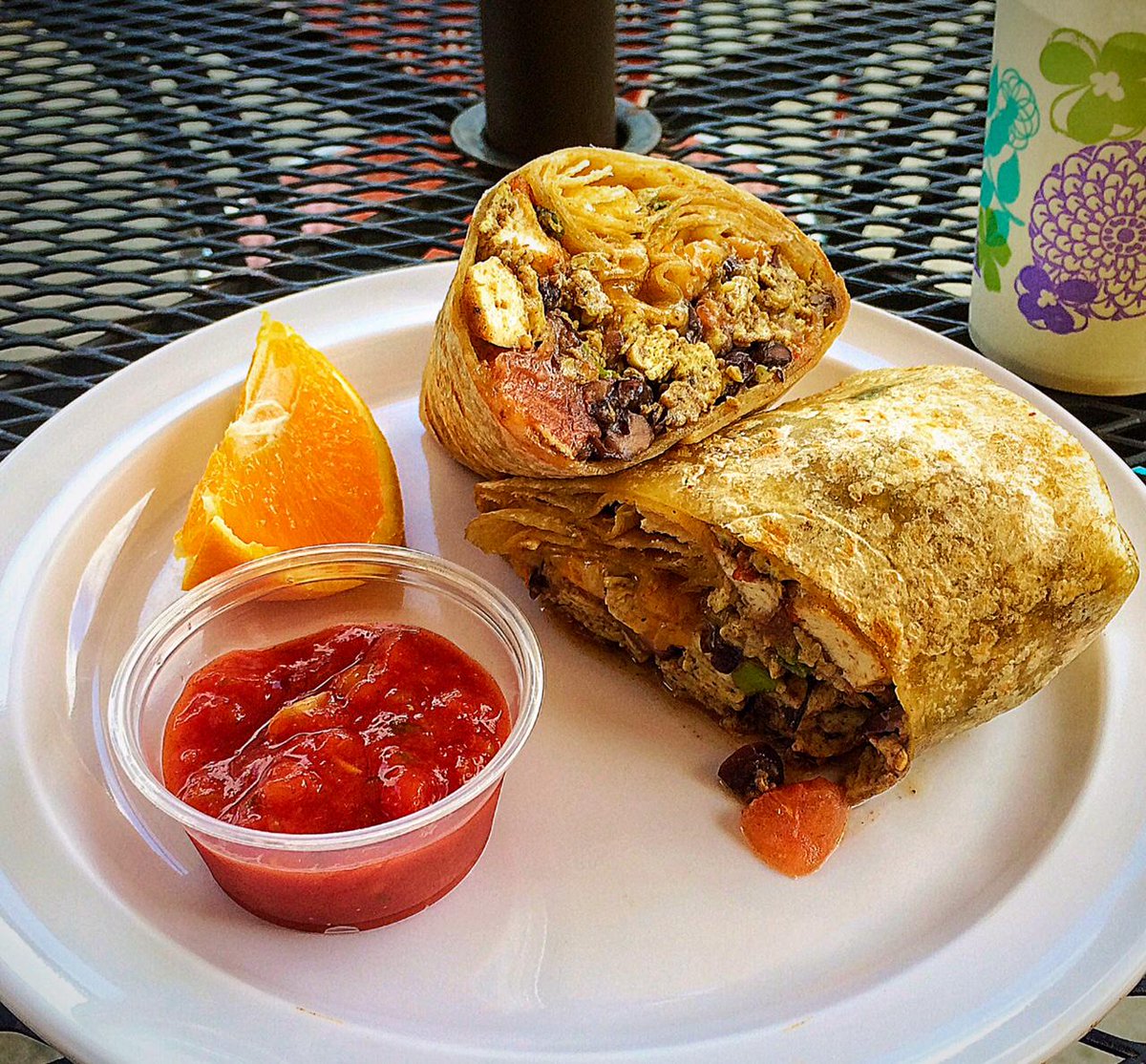 wanderingwalnut's tweet photo. #BlackBean #Tofu #Wrap at Mystic Mocha in #SanDiego: #yum! New #review is up #ontheblog: http://t.co/BnHj3KFcRz http://t.co/wICiNbjsNh