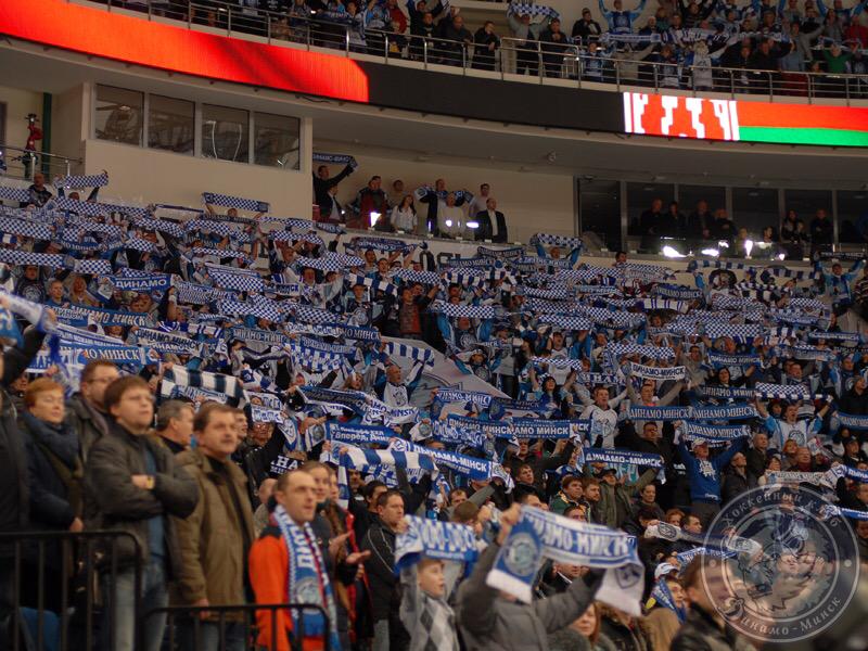 HOCKEYEURO's tweet photo. Fans of HC Dinamo Minsk (@hc_dinamominsk) 

#Belarus #KHL http://t.co/4M9FK3kPrm