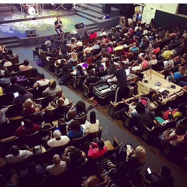 Last night we had several hundred singers, musicians and ministers of music gather at The Well!!!!
