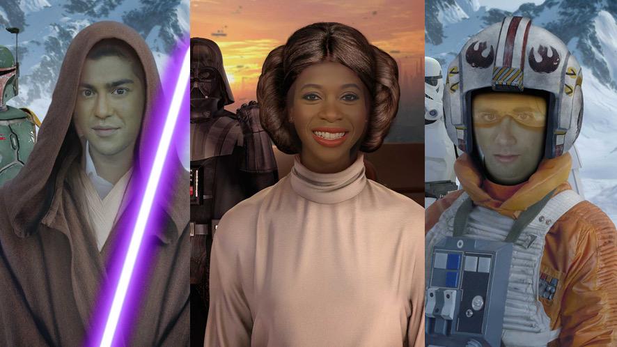Catherinepham11's tweet photo. @CP24Breakfast @TravisCP24 @NnekaElliott @JamieGutfreund 123 Days to go at the #StarWarsTheForceAwakens is hosting. http://t.co/3ISqijOZSv