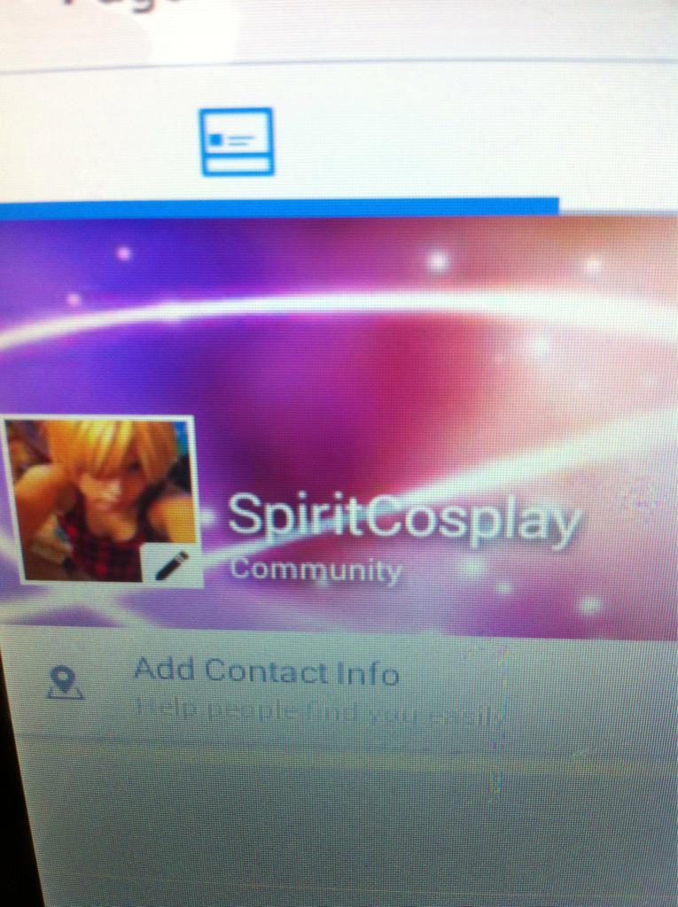 cosplayLove3's tweet photo. Here's my new page guys! http://t.co/GZlMpVsJKd