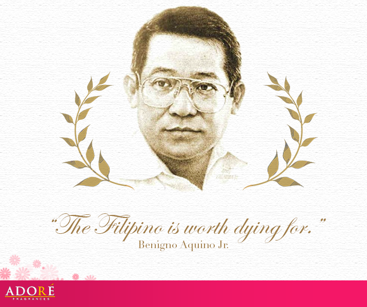 AdoreFragrances's tweet photo. We are one with the Filipino nation in commemorating Ninoy Aquino Day. http://t.co/jOmAImVnzT