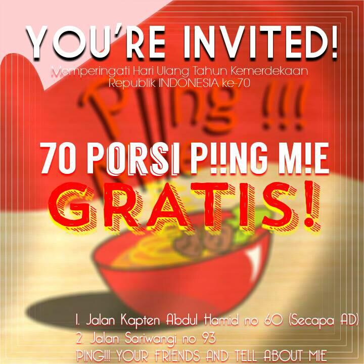 ping_mie's tweet image. 1. Jln Kapten abdul hamid no 60/167D (Scapa AD)
2. Jln Sariwangi No 93
Open : 11:00 - 21:00 WIB
#makanpakereceh